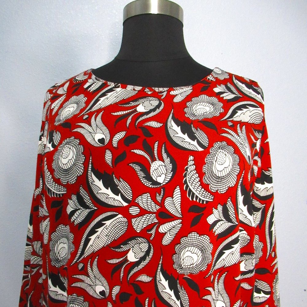 Cold Shoulder Paisley Print Dress